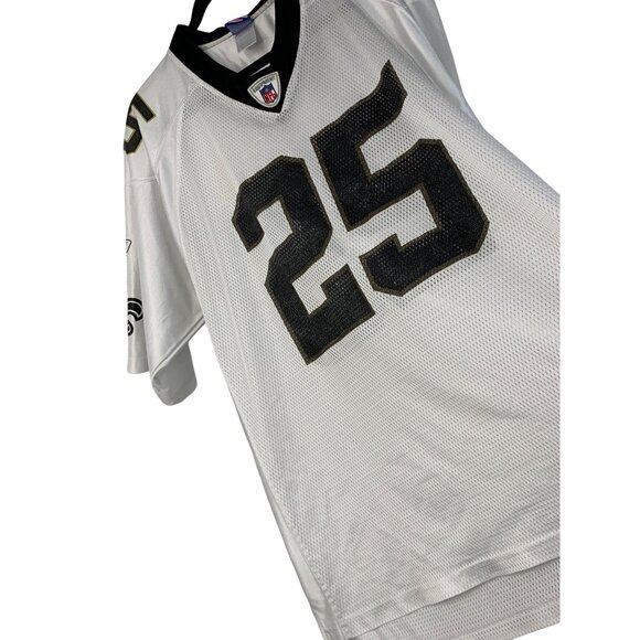 Reebok NFL New Orleans Saints Reggie Bush #25 On Field Jersey XL White 7649 - Picture 6 of 9